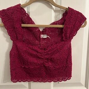 COPY - COPY - COPY - COPY - COPY - Free People Ruched Crop Blouse